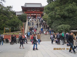 鶴岡八幡宮参拝